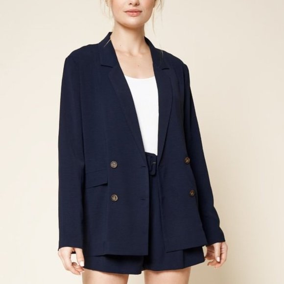 Sugarlips Jackets & Blazers - SUGAR + LIPS Supreme Double Button Jacket